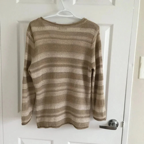 Christopher and Banks knitted sweater Sz M - Picture 4 of 7